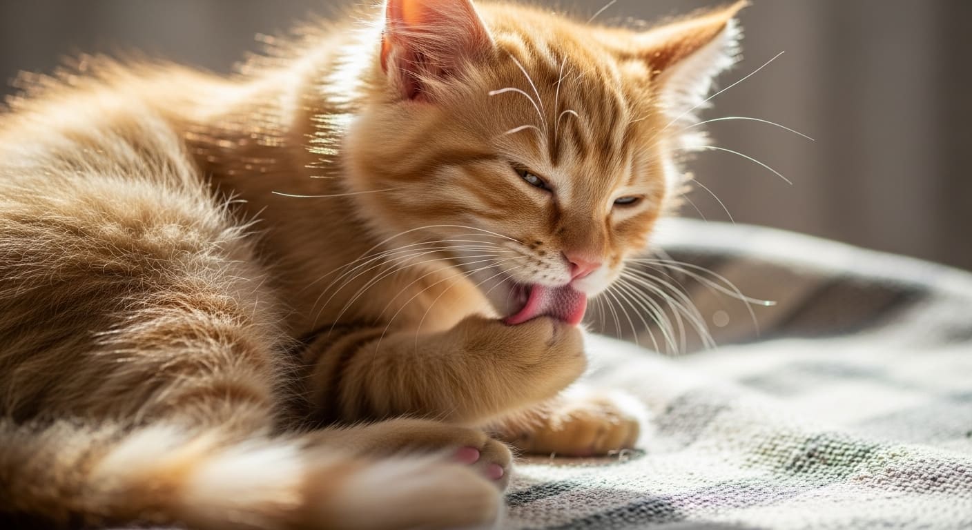 子猫の毛づくろいは愛情のサイン？それともSOS？子猫専門家が解説